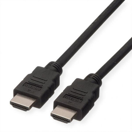 ROLINE GREEN CAVO HDMI HIGH SPEED CABLE E ETHERNET, M M, BLACK, 1M