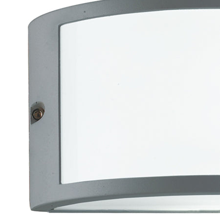 Applique da parete per esterno 42w E27 a tripla emissione argento Texas