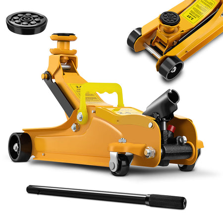 Crick Sollevatore Idraulico Professionale 2,5 Ton. Altezza Sollevatore 80-350 mm