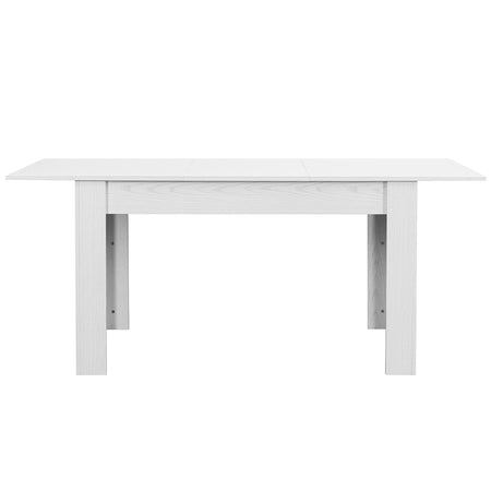 Tavolo in Legno Cucina 90x140 cm H 78 cm Allungabile fino a 90x190 cm Bianco Venato