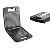 Piastra Elettrica Bistecchiera 1400W Antiaderente Tostapane Grill Panin Sandwich