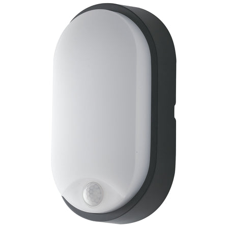 Plafoniera per esterno 14W a led con sensore antracite Sensy