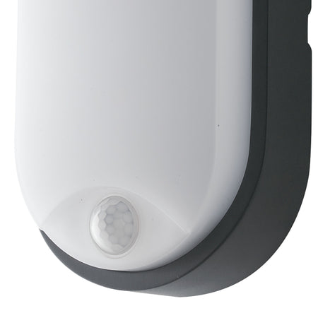 Plafoniera per esterno 14W a led con sensore antracite Sensy