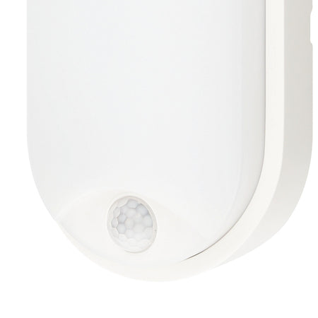 Plafoniera per esterno 14W a led 3000K con sensore bianca Sensy