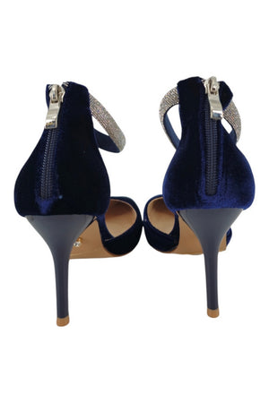 TWENTY FOUR HAITCH Scarpe con Tacco Blu da donna