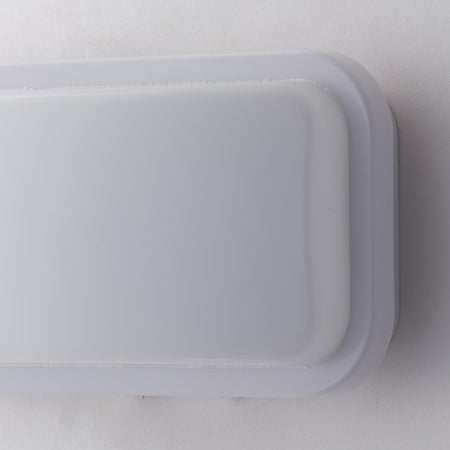 Plafoniera per esterno 20W a led con sensore bianca Shirley Sense