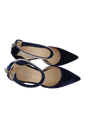 TWENTY FOUR HAITCH Scarpe con Tacco Blu da donna