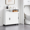 Carrello Mobiletto 4 Ruote Slim Salvaspazio 69.5x20 H 71.5cm Bianco Multiuso