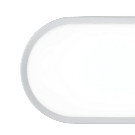 Plafoniera per esterno 15W a led 4000K bianca Shirley Round