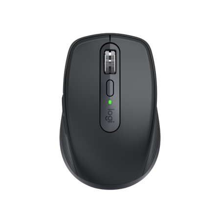 Logitech 910-006929 mouse Ufficio Mano destra RF senza fili + Bluetooth Laser 8000 DPI (Logitech Mouse MX Anywhere 3S WL BOLT graphite BT 6 Tasten, 500 mAh Lithium-Polymer-Akku)