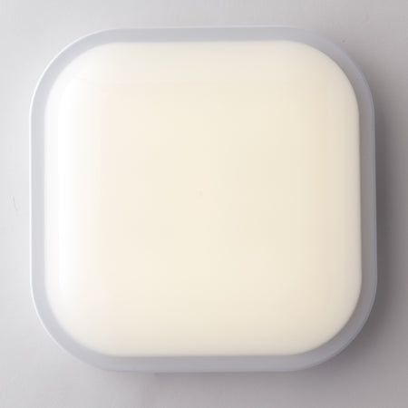 Plafoniera per esterno 15W a led 3000K bianca Meg