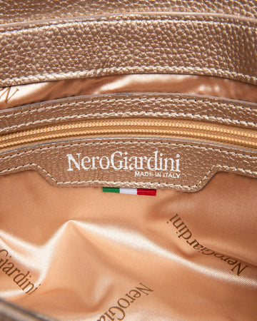 Nero Giardini borsa a spalla da donna platino E543967D415