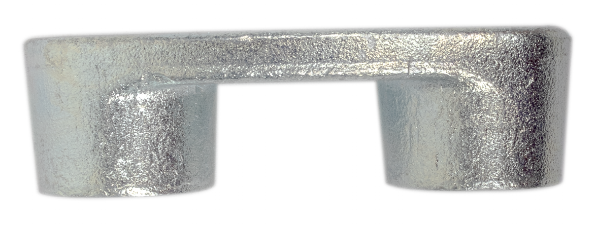 Staffa di fissaggio con fori M16 interasse 50mm