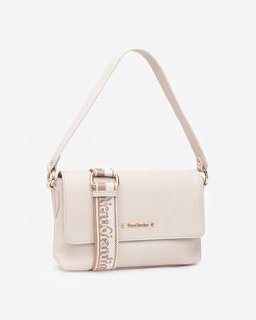 Nero Giardini borsa a spalla da donna col. latte E543966D711