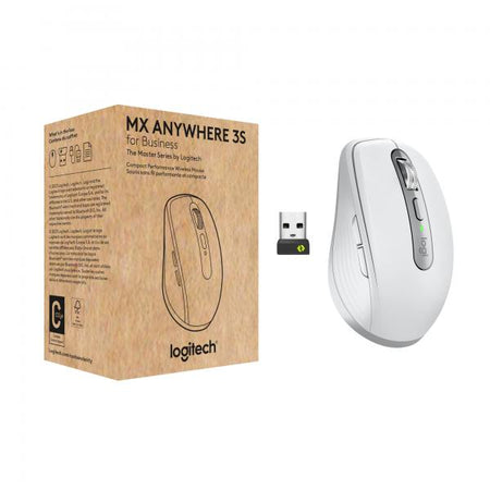 Logitech MX Anywhere 3S e' un mouse da 8000DPI con 6 tasti. Ricevitore non incluso