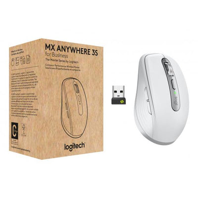 Logitech Mx Anywhere 3s For Business Mouse Mano Destra Rf Senza Fili + Bluetooth Laser 8000 Dpi (mx Anywhere 3s For Busi