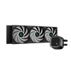 DeepCool LE720 Processore Raffreddatore di liquidi tutto in uno 12 cm Nero 1 pz (DeepCool LE720 Black AIO Cooler, 3x120mm ARGB PWM Fan, Copper Heatsink, Aluminium Radiator, Intel/AMD)