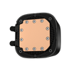 DeepCool LE720 Processore Raffreddatore di liquidi tutto in uno 12 cm Nero 1 pz (DeepCool LE720 Black AIO Cooler, 3x120mm ARGB PWM Fan, Copper Heatsink, Aluminium Radiator, Intel/AMD)