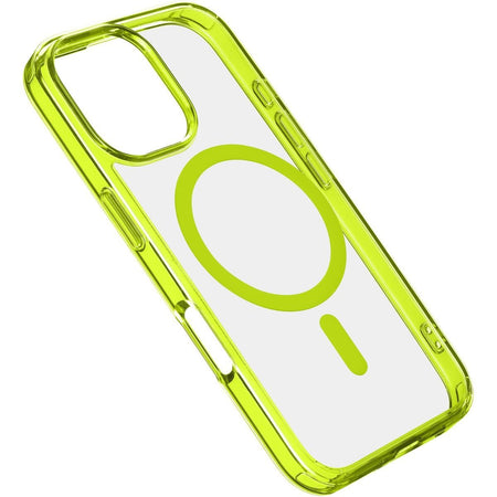 cover iphone 16 pro verde - trasparente magsafe