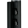 Palo luce per esterno 13W a led con prese schuko antracite Explorer