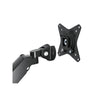 Supporto da Scrivania Doppio Monitor 17-32'' con Molla a Gas e Docking Station 8-in-1