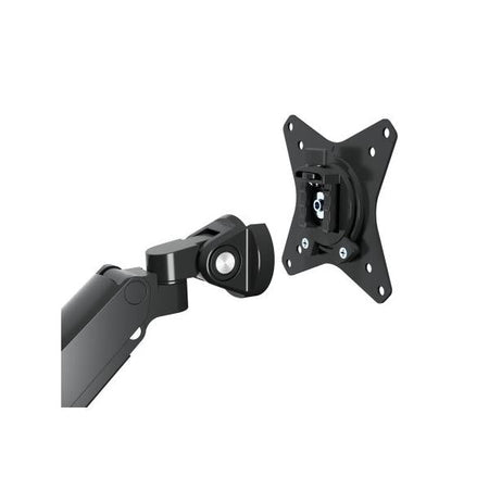 Supporto da Scrivania Doppio Monitor 17-32'' con Molla a Gas e Docking Station 8-in-1