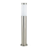 Paletto luce da esterno 40W E27 70x11 nickel Onsen