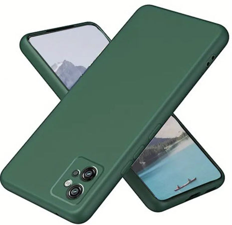 cover motorola g24 silicone verde