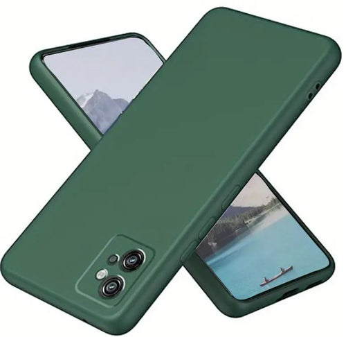 cover motorola g24 silicone verde