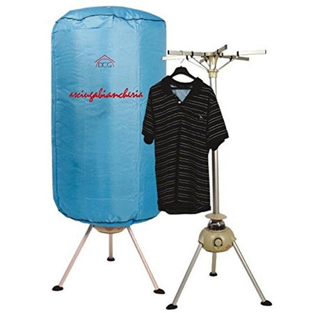 Dcg Sb8325 Asciugabiancheria Portatile Con Elemento Riscaldante Ceramico Con Soffiante Omnidirezionale Capacita' 8 Kg