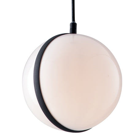 Lampadario a sospensione 60W E27 nero Orb