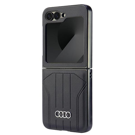 cover audi samsung z flip 6 nera compatibile magsafe