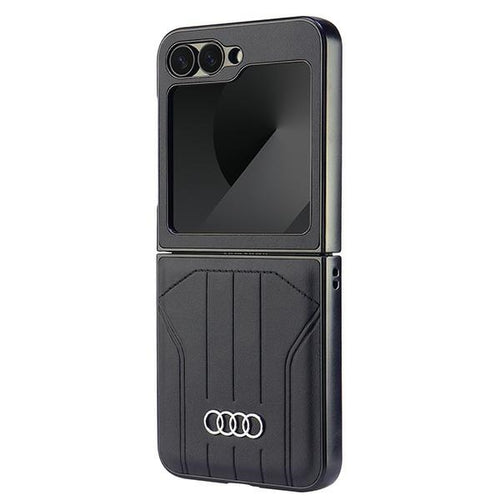 cover audi samsung z flip 6 nera compatibile magsafe