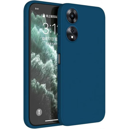 cover in silicone per oppo a60 blu