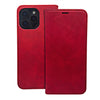 custodia a libro iphone 16 con porta carte di credito chiusura magnetica rossa