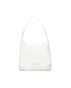 Nero Giardini borsa hobo da donna in materiale tecnico bianco