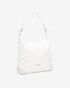 Nero Giardini borsa hobo da donna in materiale tecnico bianco