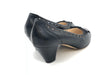 DONNA SOFT Décolleté 2946 in pelle nera