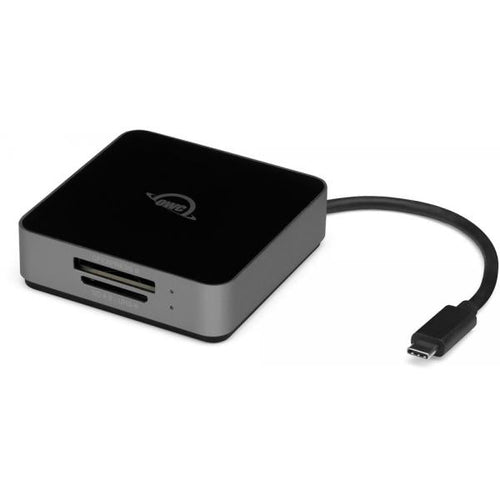 OWC Atlas lettore di schede USB 3.2 Gen 2 [3.1 Gen 2] Type-C Nero (OWC USB-C Dual CFB+SDXC Reader)