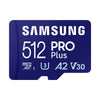 Samsung PRO Plus microSD Memory Card 512GB [2023], USB Card Reader incluso (Samsung SAMSUNG PRO Plus microSD 512GB)