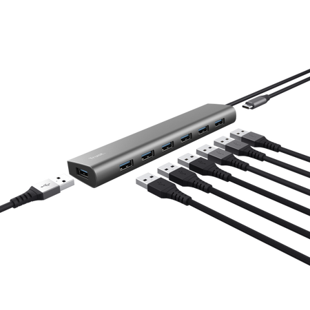TRUST HUB HALYX 7 PORT USB