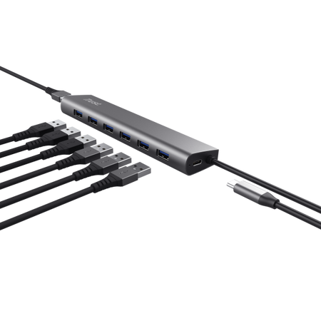 TRUST HUB HALYX 7 PORT USB