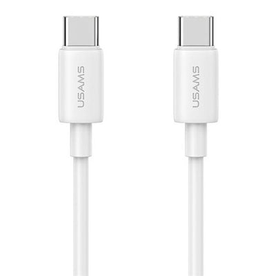 cavo dati usb-c /  usb-c 60w 100cm  bianco