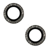 anello protettivo per fotocamere iphone 16 / 16 plus diamond nero