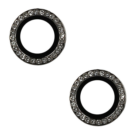 anello protettivo per fotocamere iphone 16 / 16 plus diamond nero