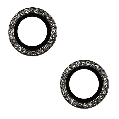 anello protettivo per fotocamere iphone 16 / 16 plus diamond nero