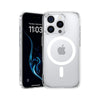 cover iphone 16 pro max bicomponente trasparente  compatibile magsafe