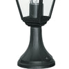 Lanterna da terra per esterno 60W E27 nera Paris