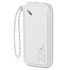 powerbank 10000 mAh 22.5W 2 usb + 1 usb-c fast charge bianca