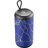 speaker bluetooth verticale onde blu